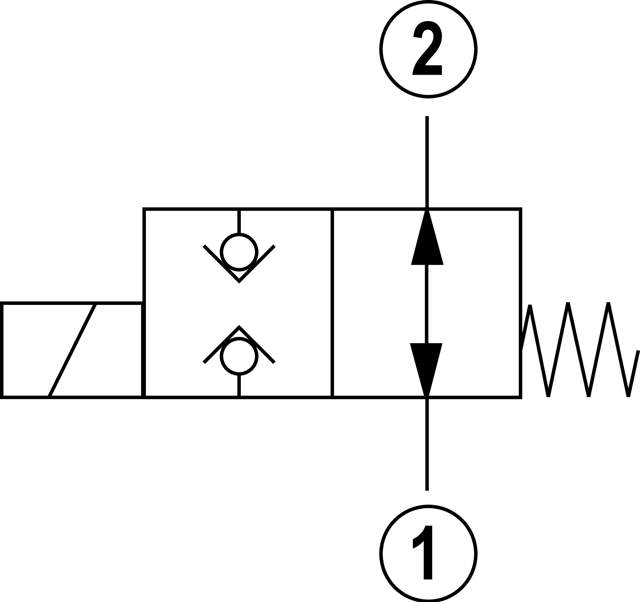 POPPET DIRECTIONAL VALVE KSDER1PB/HN9V