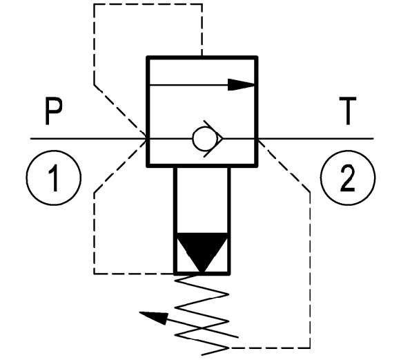 SCREW-IN CARTRIDGE VALVE VMR2.240.NG.010-VMR-22-FC-N-420-FKM