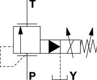 PRESSURE RELIEF VALVE KBVST2BA/DDCG24K40YV-8
