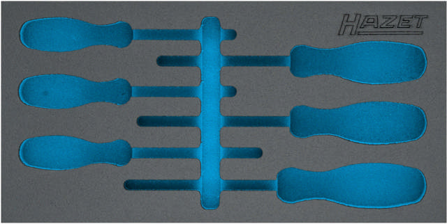 HAZET 2-component soft foam insert 163-266L