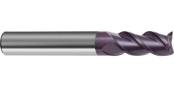 Gühring Endefræser 19986 16,0mm 3 Skærs Cylindrisk Fuld Hårdmetal e8 Fire