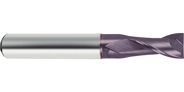 Gühring Endefræser 19988 5,0mm 2 Skærs Cylindrisk Fuld Hårdmetal e8 Fire