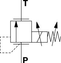 PROPORTIONAL PRESSURE RELIEF VALVE KBPSP8BA/HCG24K4V