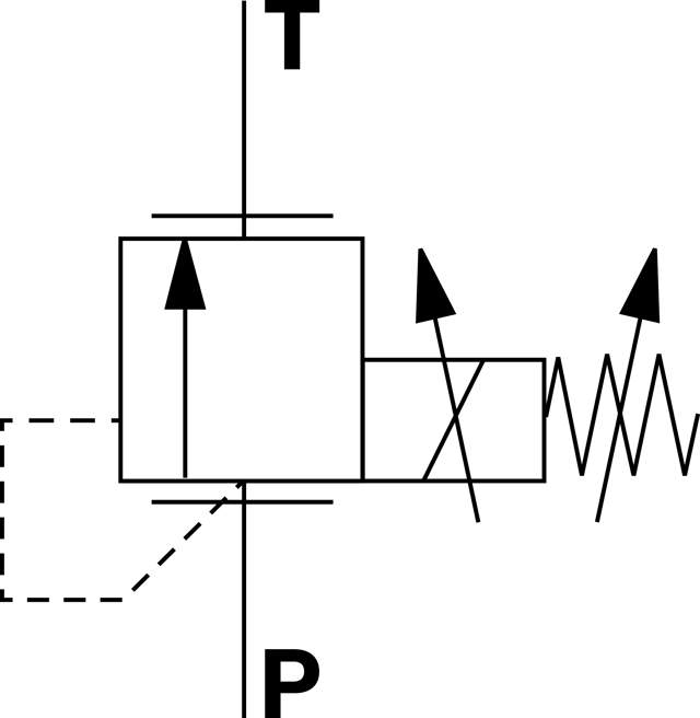 PROPORTIONAL PRESSURE RELIEF VALVE KBPSH8BA/HCG24C4V