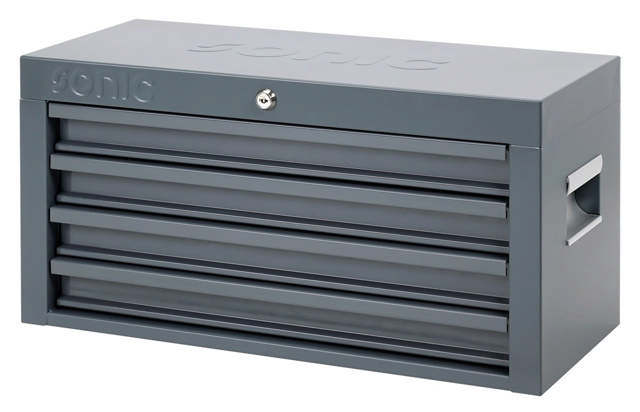 Empty topbox 4 drawers RAL7011