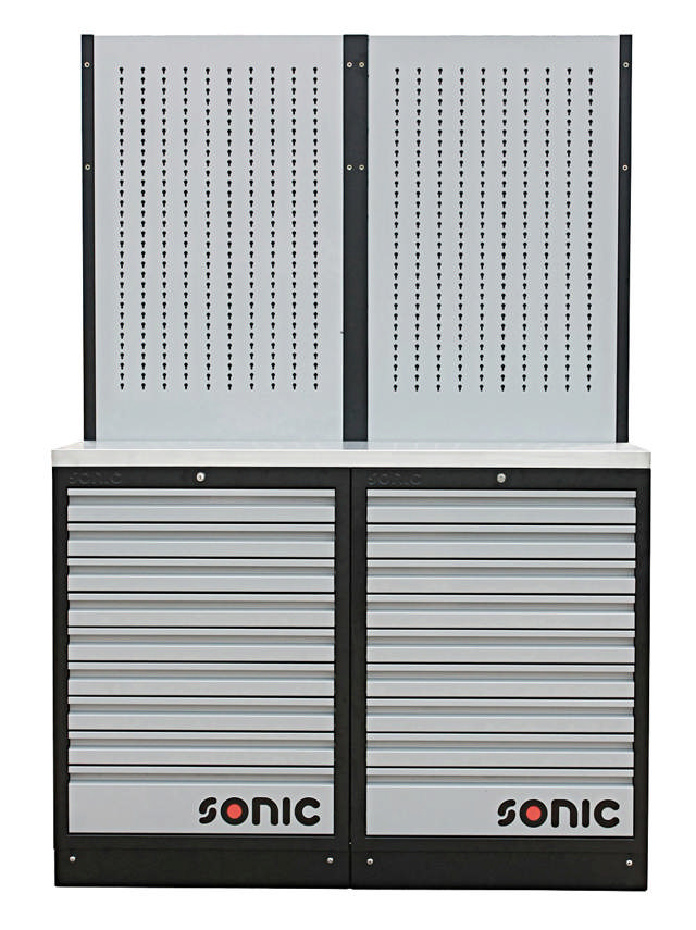 MSS 1348mm setup with stainless steel worktop