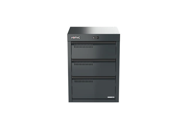 MSS+ 720mm drawer cabinet, 3 drawers