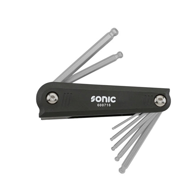 7pcs Ball hex ball key set (folding)