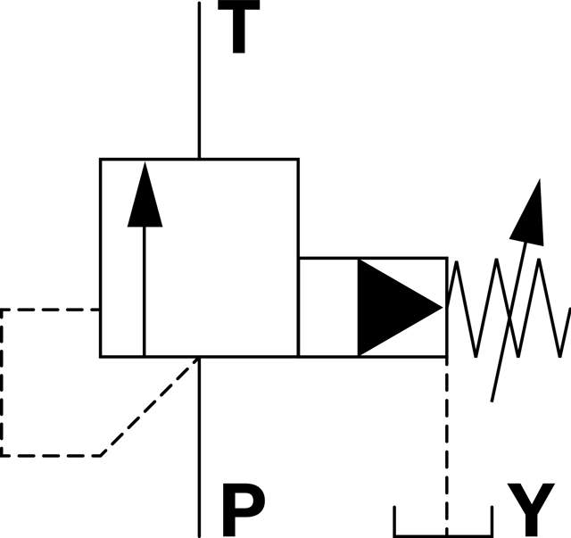 PRESSURE RELIEF VALVE DB 6 K2-4X/315-250YV