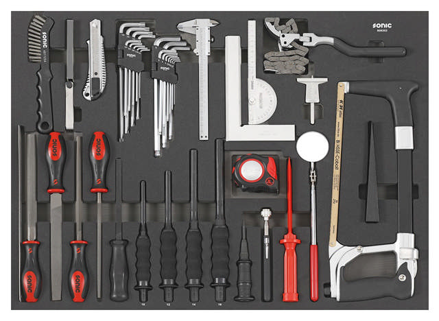 Chisel and Utility tools set, SFS 63pcs (Heavy Duty)