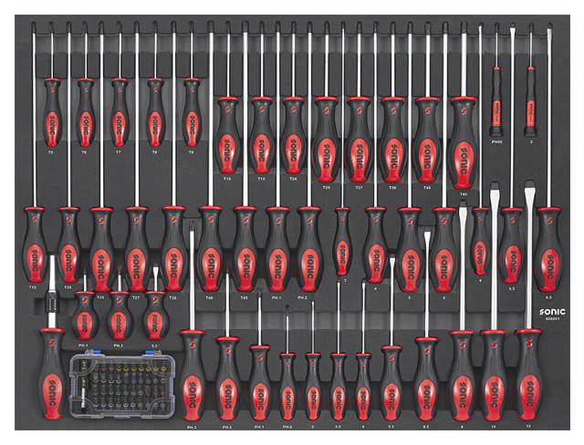 MEVA 88pc Screwdriver and bit set