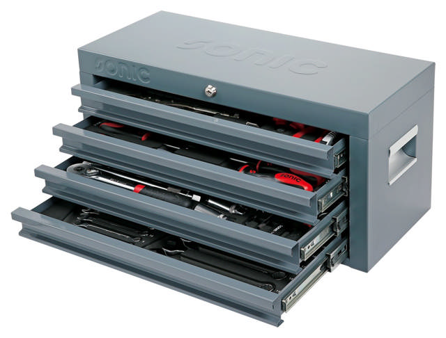 Filled topbox 47 pcs (grey)