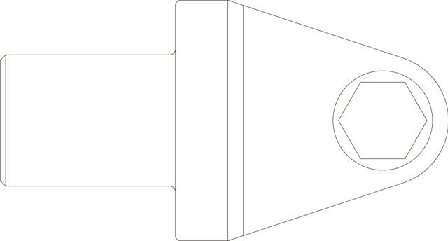 1/4'' Insert holder for bits 9x12