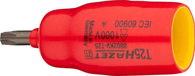 HAZET Screwdriver socket 8802KV-T25 ∙ Square, hollow 10 mm (3/8 inch) ∙ Inside TORX® profile ∙ T25
