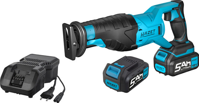 HAZET Cordless reciprocating saw 9234-1/4 ∙ Number of tools: 4