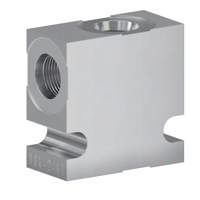 BLOCK  STEEL  SAE-4 PORTS