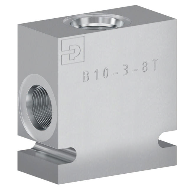 BLOCK, C10-3, ALUMINUM, SAE