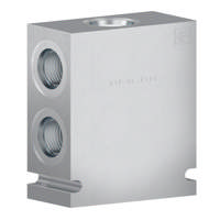 BLOCK C12-4 W/SAE PORT12