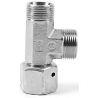 EO Swivel nut run tee