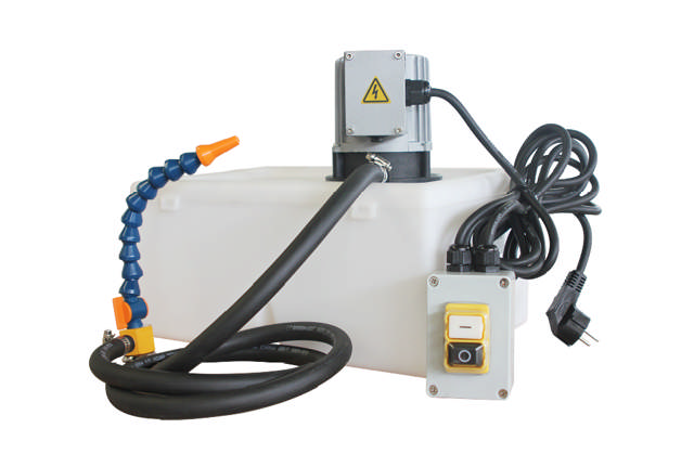 Optimum Kølevandsanlæg 10 Liter 220V med flexslange & pumpe komplet