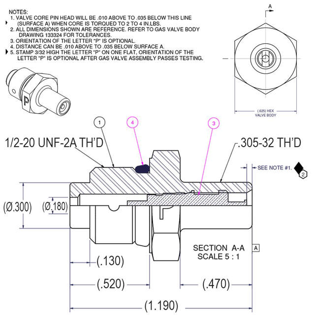 A8 PISTON ACC 47.0L 250 BAR CE