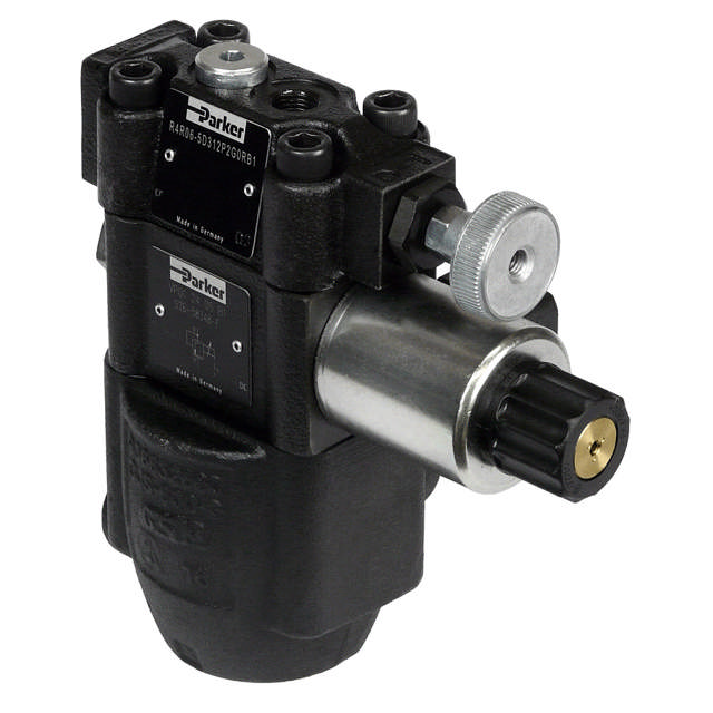 Pilot Operated Pressure Reducing Valve, In-line Mounting - Series R4R / R4R*P2