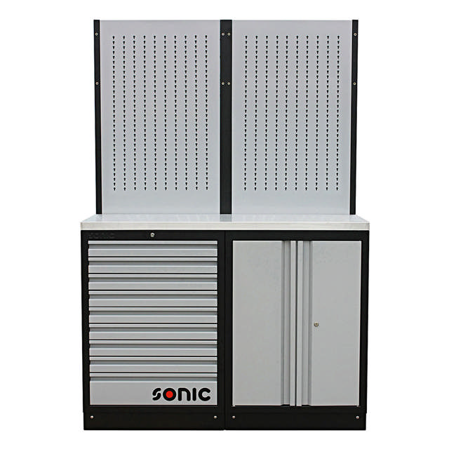 MSS 1348mm setup with stainless steel worktop