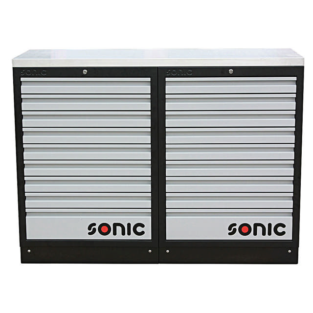 MSS 1348mm setup with stainless steel worktop