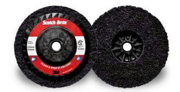 3M Scotch-Brite™ Clean and Strip XT Pro-rondel, 125 mm x M14, S XCRS, Purple Restsalg