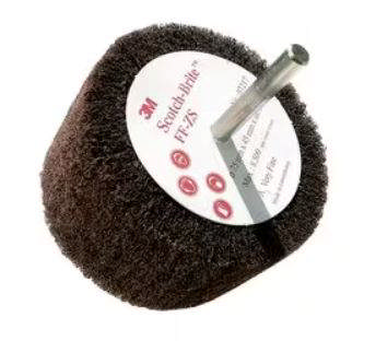 3M slibevifte Scotch-Brite Ø100x45mm 6mm skaft FIN PF-ZS