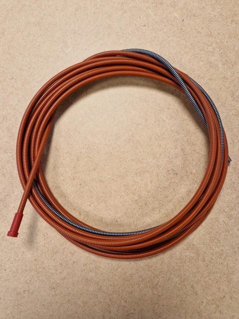 TBI Trådliner Standard 5mtr. 1,0-1,2mm Rød