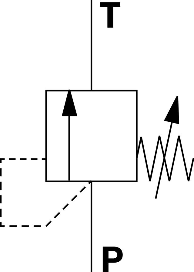 PRESSURE RELIEF VALVE DBDS 6 K1X/315