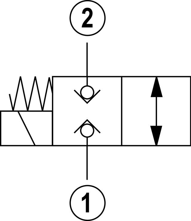 POPPET DIRECTIONAL VALVE KSDER1NB/HN11V