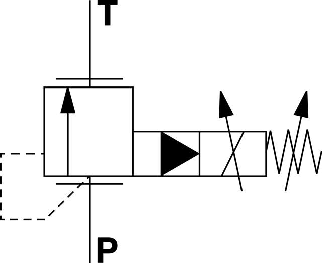 PROPORTIONAL PRESSURE RELIEF VALVE KBVSL1BA/F-175V
