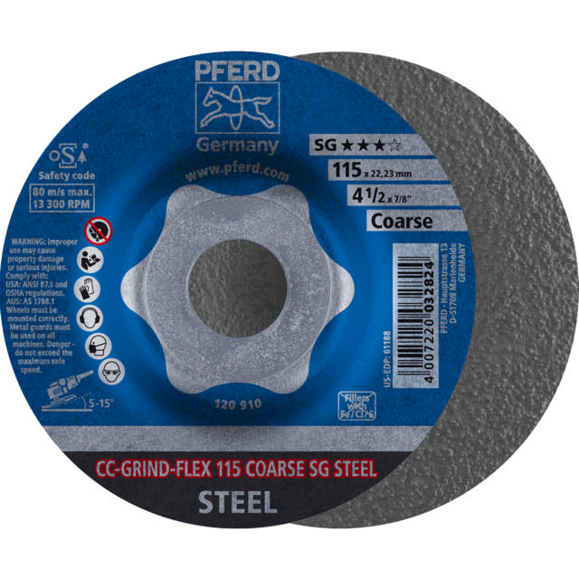CC-GRIND-FLEX 115 SG STEEL COARSE