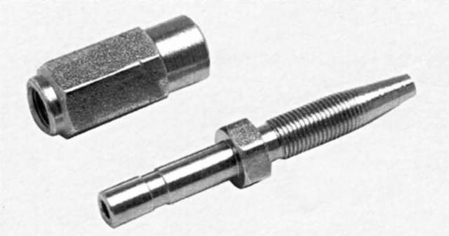 Støttebøsning f. Ø4x1mm slange