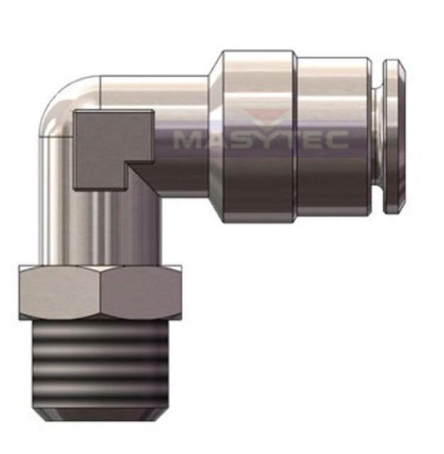 Lynfitting/vinkel Ø4mmxM10x1udv.