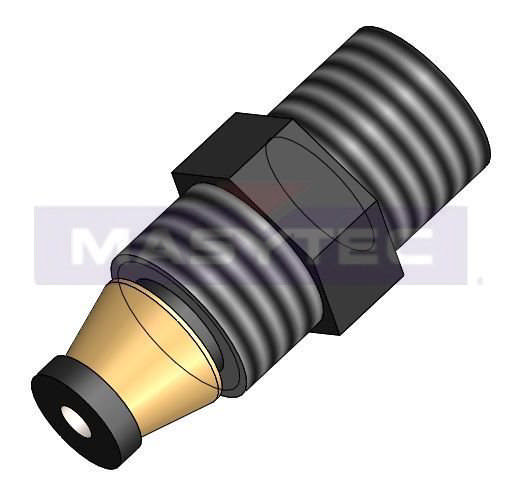 Kontraventil LL6mm komplet/stål f. SSV+SSVD