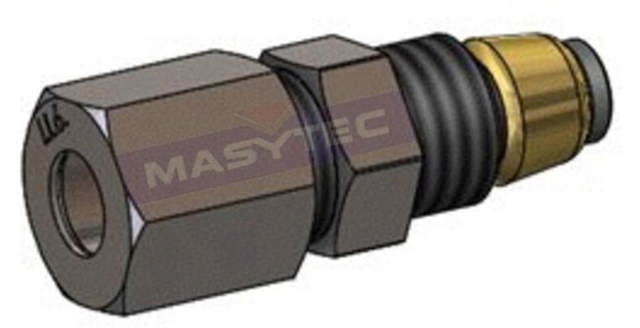 Kontraventil LL4mm komplet/stål f. SSV+SSVD