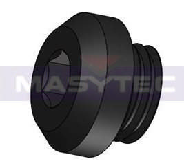 Lukkeprop M11x1 f. stempelkanal(f. sort SSV)