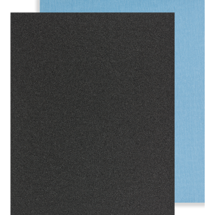 Cloth-backed abrasive sheets blue