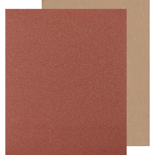 Cloth-backed abrasive sheets brown