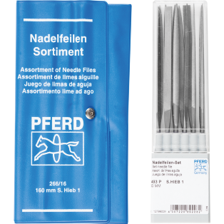 Needle file handle set