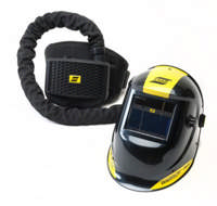 Esab Svejsehjelm WARRIOR tech 9-13 sort forberedt til friskluft