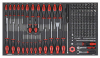Screwdriver and 1/4'' Bit socket set, SFS 146-pcs
