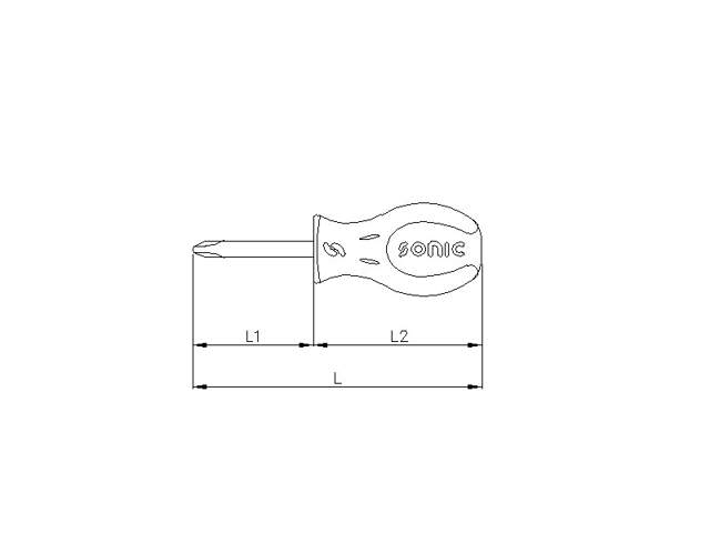 Screwdriver, stubby PH.1