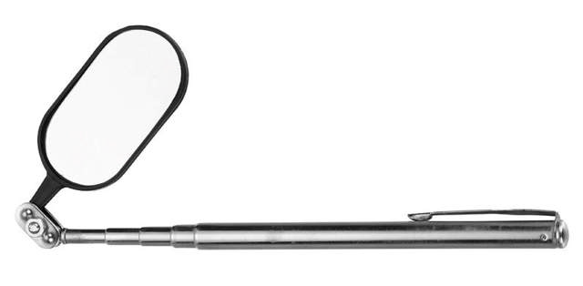 Diesella Inspektionsspejl 25x50mm Med led og teleskop max L=430mm Restsalg