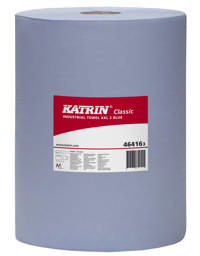 Katrin aftørringspapir XXL blå 2-lags 38CMx380MTR