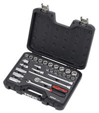 Socket set 3/8'', 28pcs BMCS