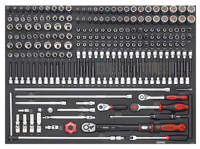 Combination set 3/8'', SFS 218pcs (Heavy Duty)